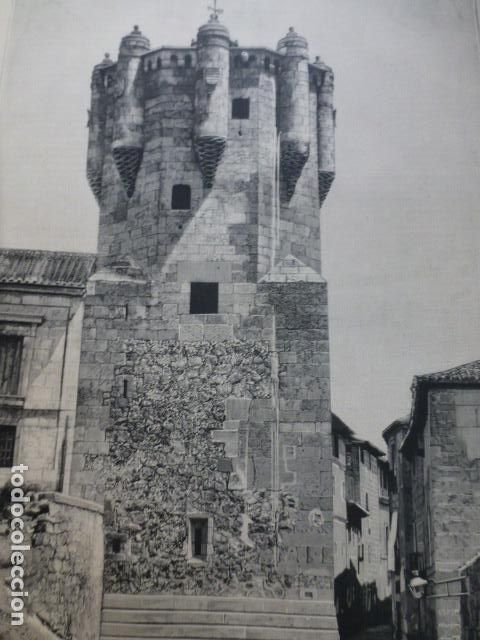 Arte: SALAMANCA TORRE DEL CLAVERO GRABADO XILOGRAFICO XILOGRAFIA 1885