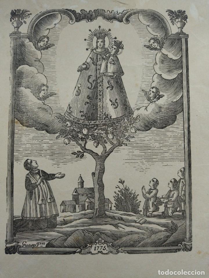 Arte: XILOGRAF&Iacute;AS DE GUASP. MALLORCA. DATADA 1775. - Foto 2