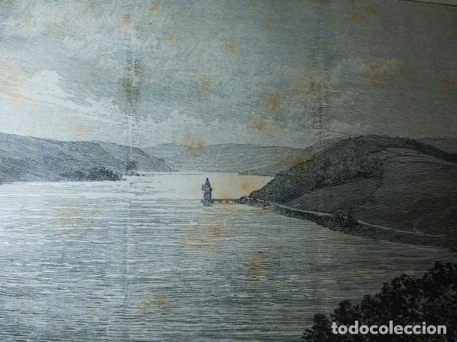 Arte: LIVERPOOL INGLATERRA VISTA PANTANO GRABADO XILOGRAFICO XILOGRAFIA 1892