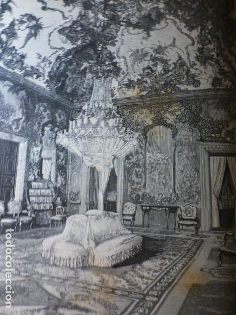 Kunst: MADRID SALON GASPARINI PALACIO REAL GRABADO XILOGRAFICO XILOGRAFIA 1892