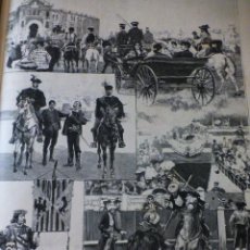 Arte: MADRID CORRIDA HISTORICA EN LA PLAZA DE TOROS GRABADO XILOGRAFICO XILOGRAFIA 1892. Lote 325108038
