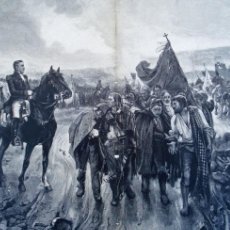 Arte: LA RENDICIÓN DE GERONA EN 1809 DE LAUREANO BARRAU - GRABADO XILOGRÁFICO XILOGRAFÍA 57 X 41 CM - 1895. Lote 376728329