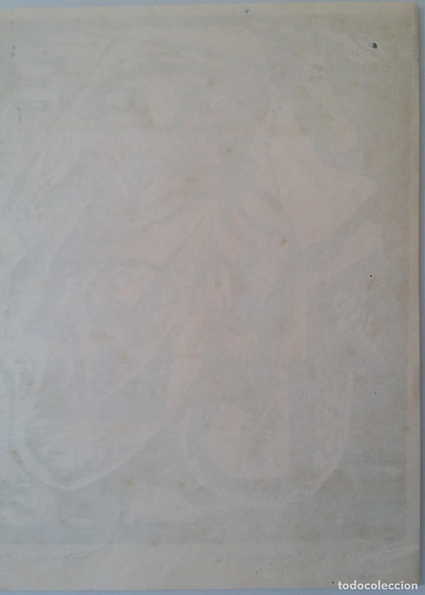 Arte: Xilograf&iacute;a firmada a l&aacute;piz. - Foto 6