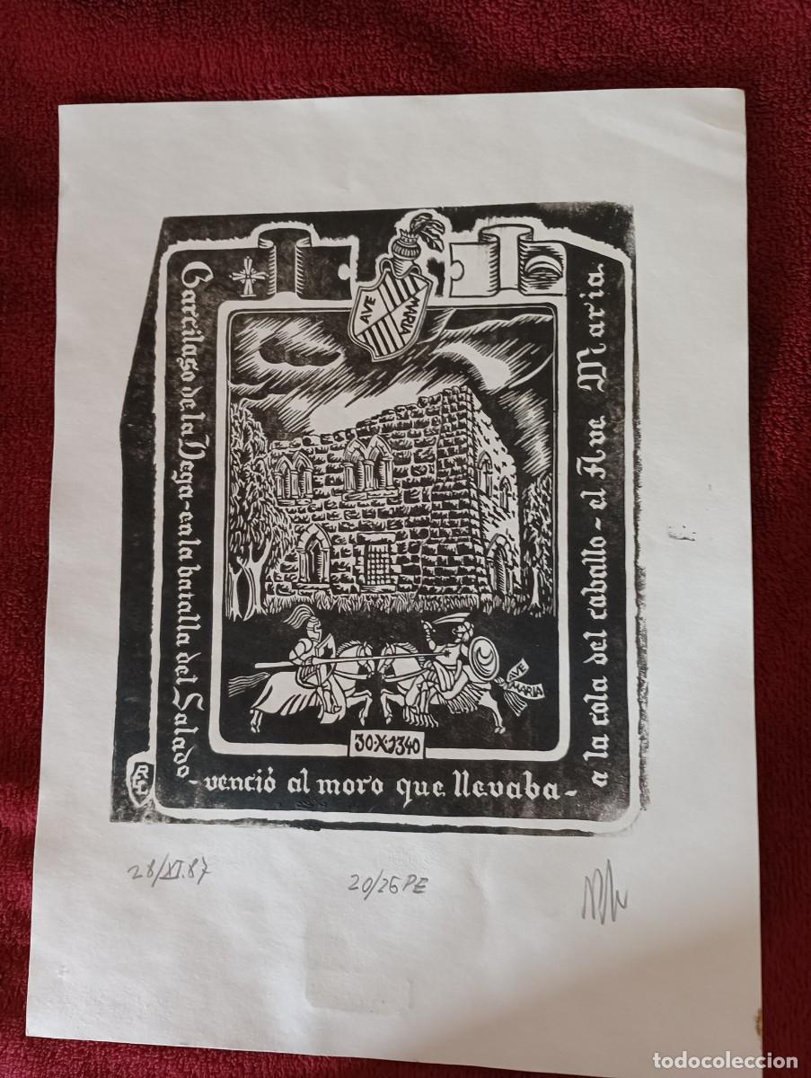 Arte: XILOGRAFIA ESCUDO DE TORRELAVEGA - Foto 1