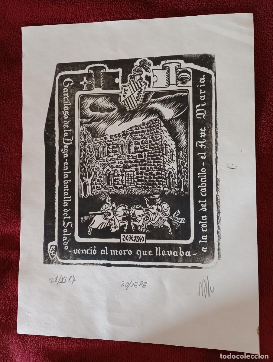 Arte: XILOGRAFIA ESCUDO DE TORRELAVEGA - Foto 2