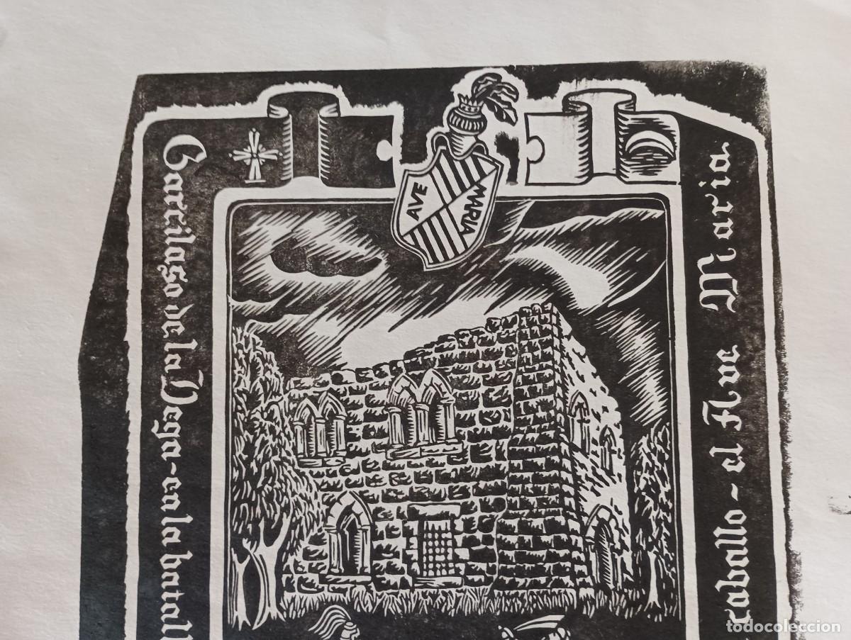 Arte: XILOGRAFIA ESCUDO DE TORRELAVEGA - Foto 3
