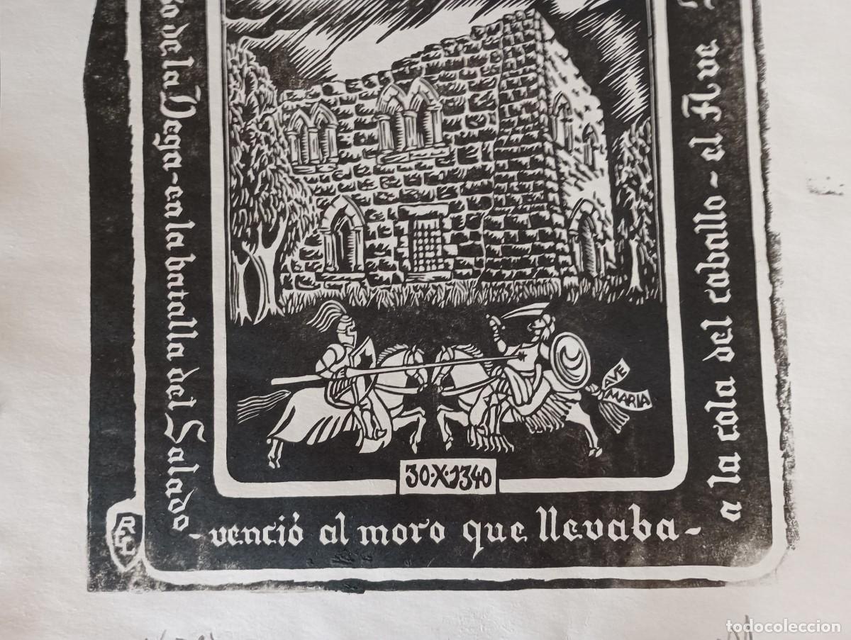 Arte: XILOGRAFIA ESCUDO DE TORRELAVEGA - Foto 4
