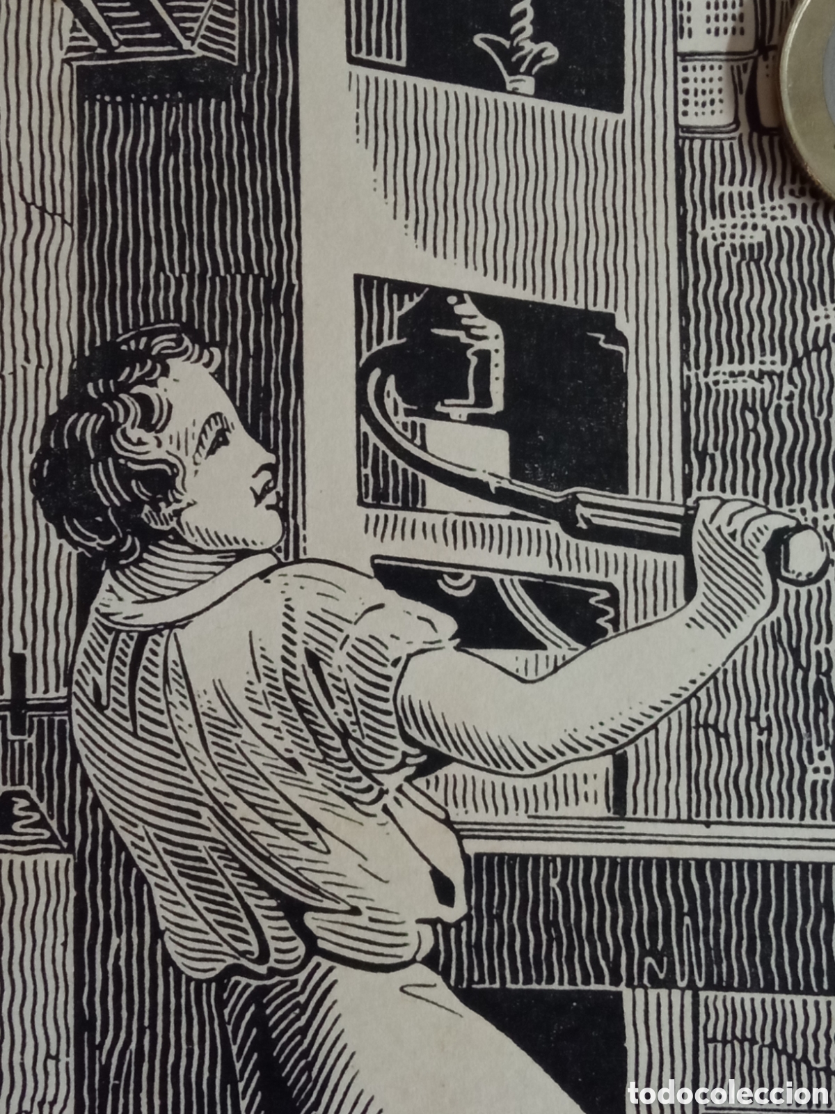 Arte: Xilograf&iacute;a 1821 - Gilbert - Impresor - Foto 2