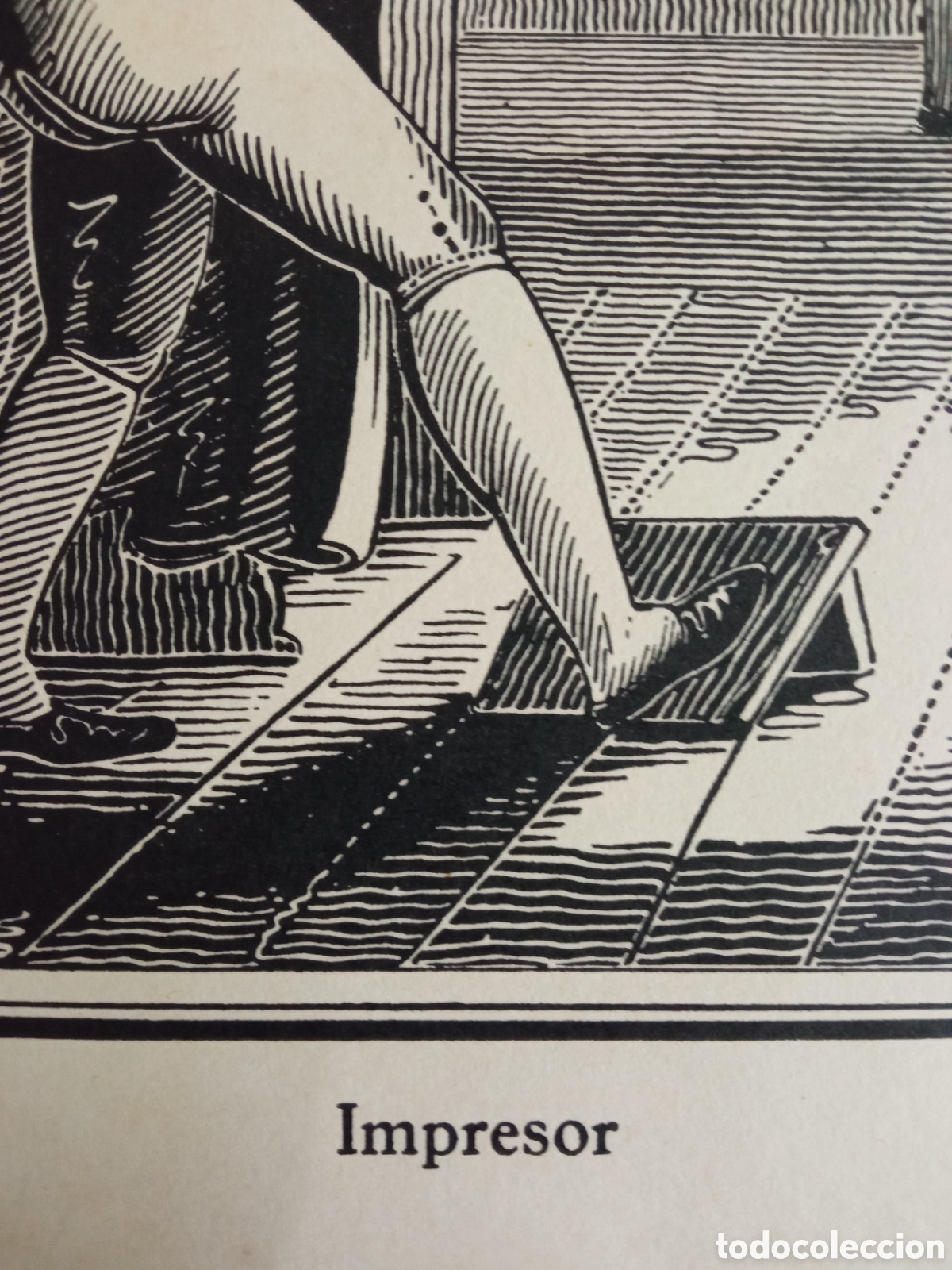 Arte: Xilograf&iacute;a 1821 - Gilbert - Impresor - Foto 3