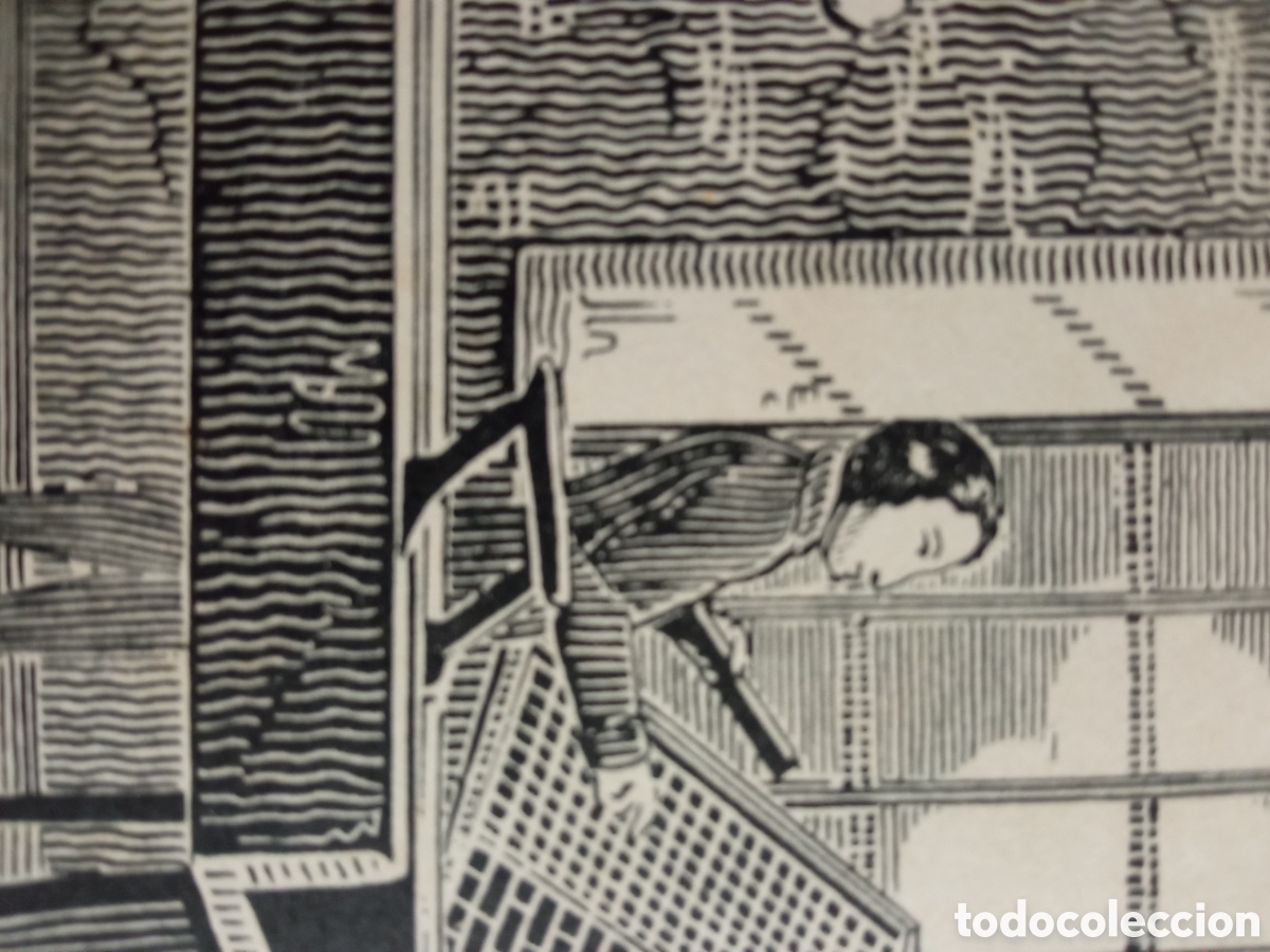 Arte: Xilograf&iacute;a 1821 - Gilbert - Impresor - Foto 4