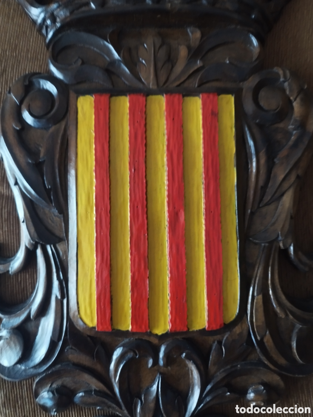 Arte: Escudo Tallado Senyera - Foto 2