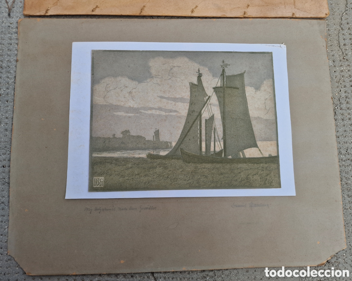 Arte: Lamina Daniel Staschus 1906 - Foto 1