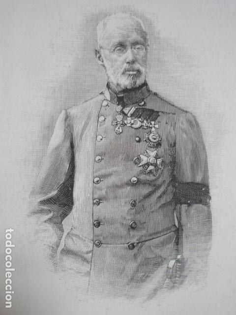 Art: ARCHIDUQUE ALBERTO DE HABSBURGO GRABADO XILOGRAFICO XILOGRAFIA 1895