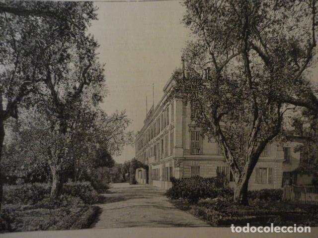 Kunst: FRANCIA HOTEL CIMIEZ GRABADO XILOGRAFICO XILOGRAFIA 1895