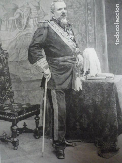 Kunst: ARSENIO MARTINEZ CAMPOS GRABADO XILOGRAFICO XILOGRAFIA 1895