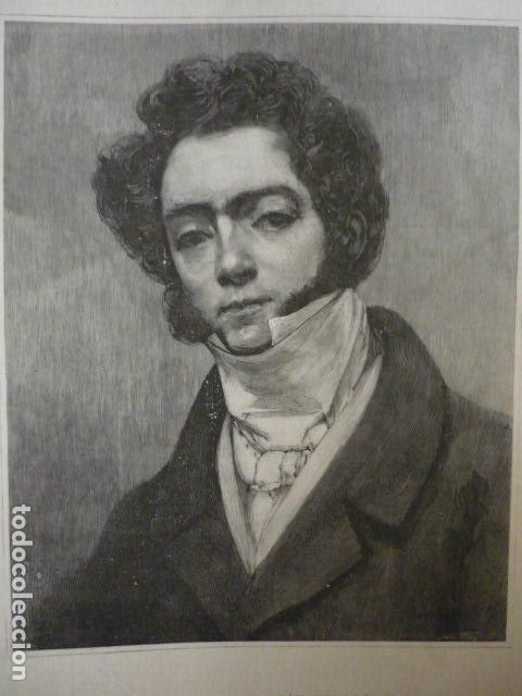 Art: JOAQUIN VIZCAINO MARQUES VIUDO DE PONTEJOS GRABADO XILOGRAFICO XILOGRAFIA 1895