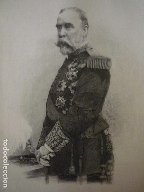 Kunst: RAMON BLANCO ERENAS MARQUES DE PE&Ntilde;A PLATA GRABADO XILOGRAFICO XILOGRAFIA 1895