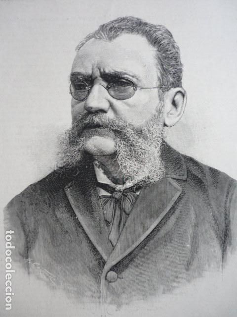 Art: MARCOS GARCIA ALCALDE DE SANCTI SPIRITUS CUBA GRABADO XILOGRAFICO XILOGRAFIA 1895