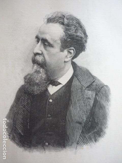 Art: FEDERICO SOLER Y HUBERT LITERATO CATALAN GRABADO XILOGRAFICO XILOGRAFIA 1895