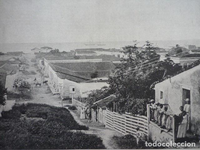 Art: MANZANILLO CUBA GRABADO XILOGRAFICO XILOGRAFIA 1895