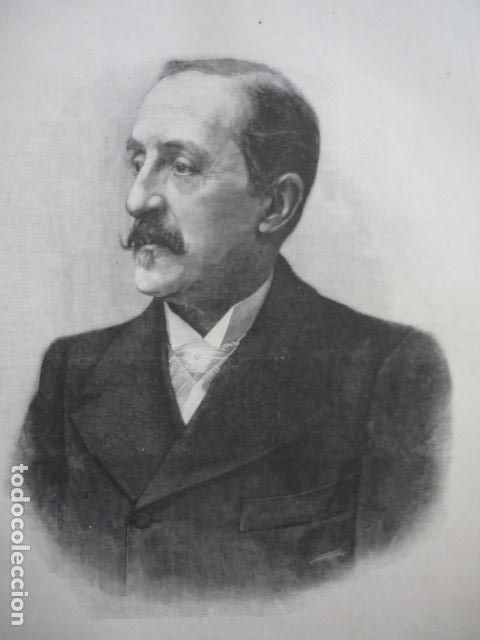 Art: LUIS ALVAREZ PINTOR GRABADO XILOGRAFICO XILOGRAFIA 1895