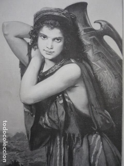 Art: AGUADORA KABILA GRABADO XILOGRAFICO XILOGRAFIA 1895