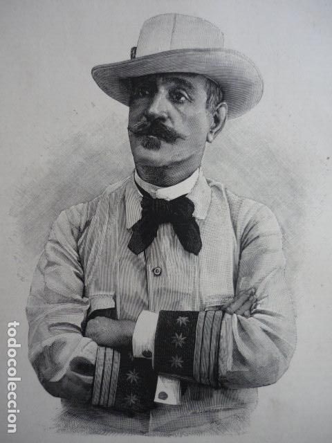 Art: FRANCISCO CANELLAS SECADES CORONEL GRABADO XILOGRAFICO XILOGRAFIA 1895