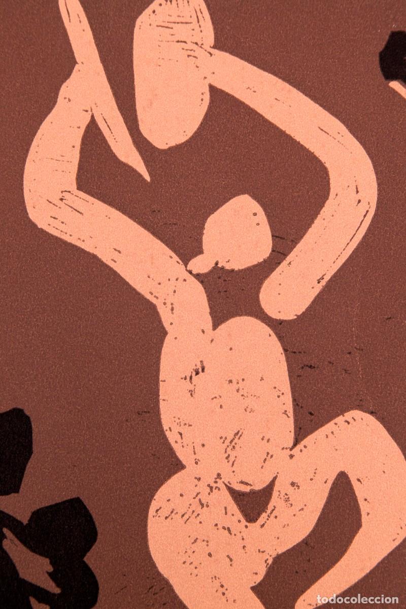 Arte: PICASSO - LINOGRABADO - 1962 - Foto 5