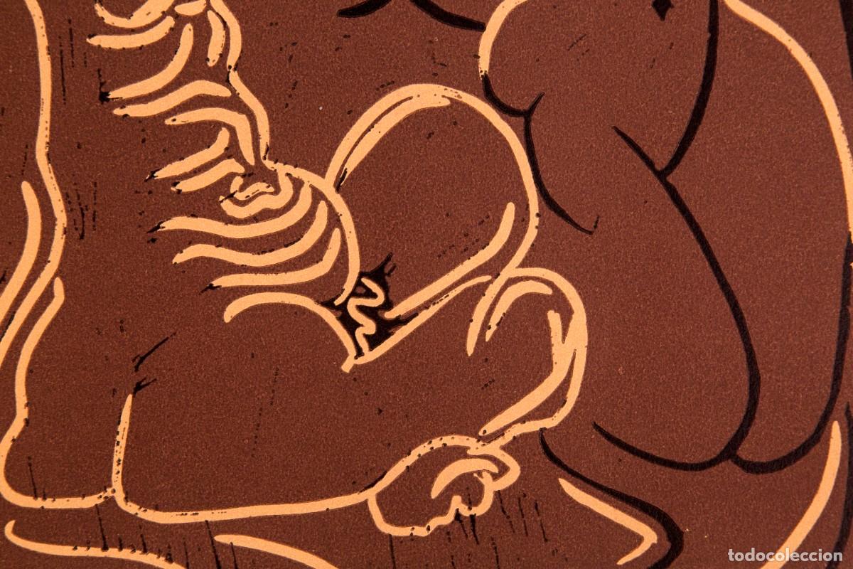 Arte: PICASSO - LINOGRABADO - 1962 - Foto 6