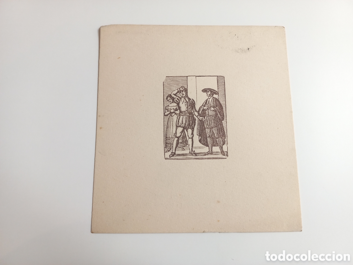 Arte: Antigua Xilografia Colecci&oacute;n Gr&aacute;fica El Tinell. Barrio G&oacute;tico Barcelona.