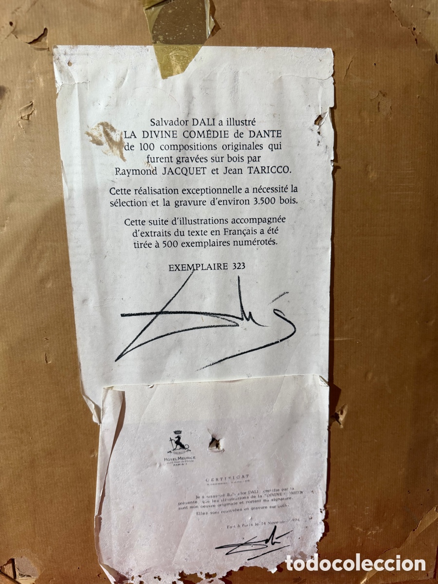 Arte: Xilograf&iacute;a La Divina Comedia de Dal&iacute; - Foto 5