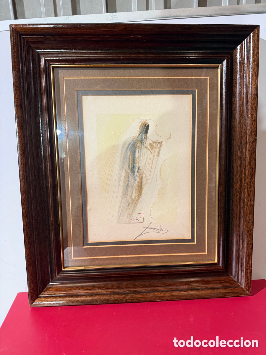 Arte: Xilograf&iacute;a La Divina Comedia de Dal&iacute; - Foto 1