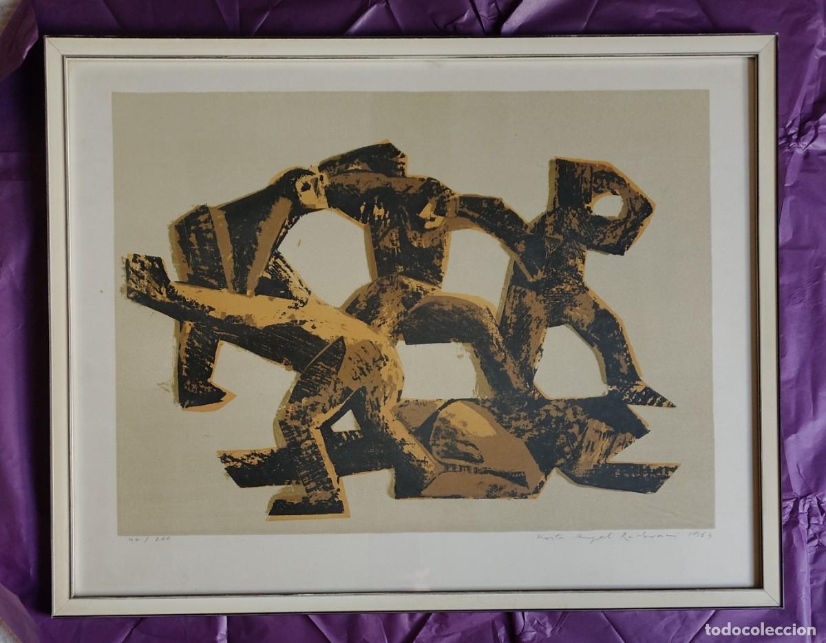 Arte: Kosta Angeli Radovani (1916&ndash;2002), xilograf&iacute;a firmada y numerada a mano.
