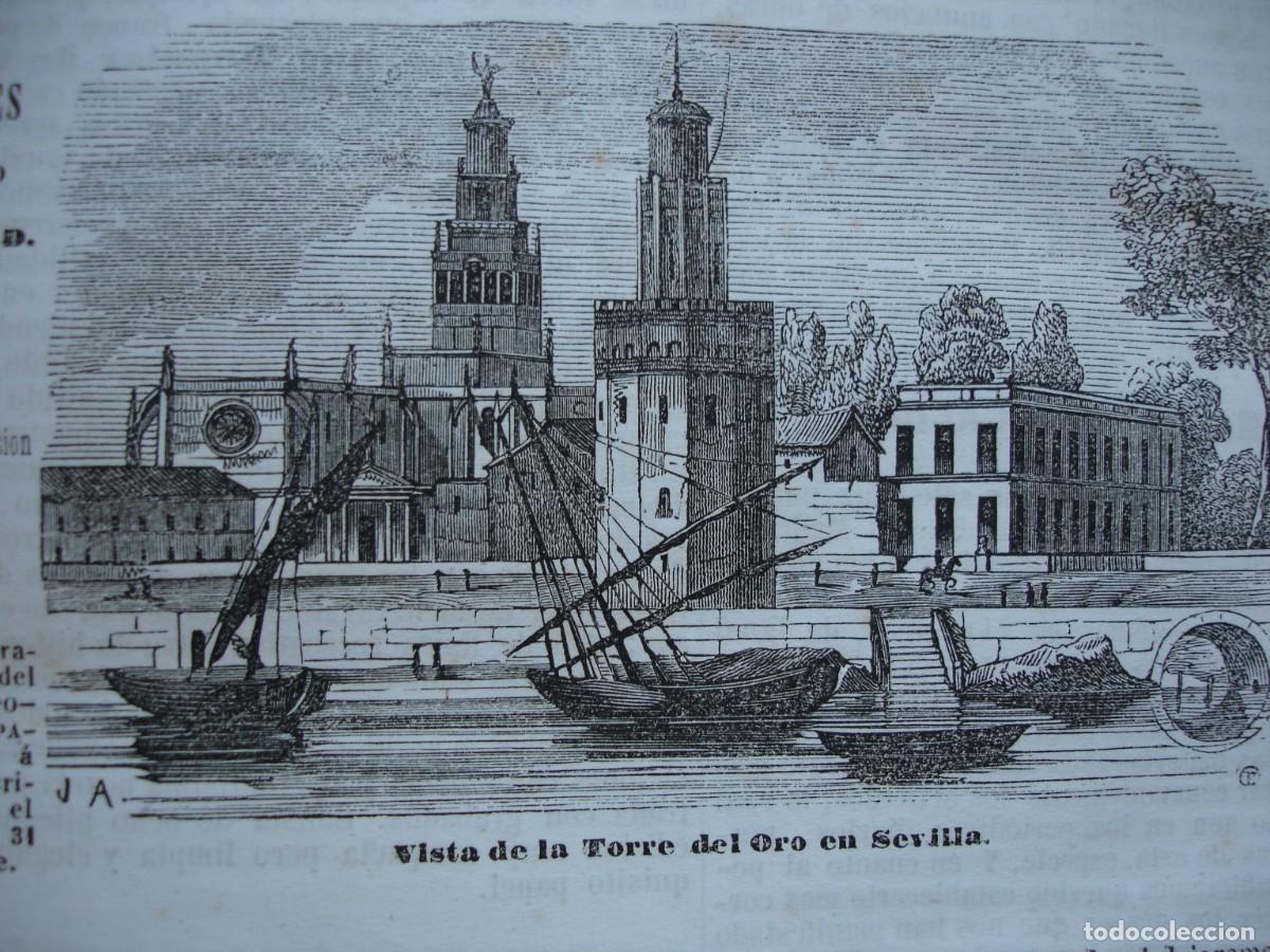 Arte: TORRE DEL ORO SEVILLA.A&Ntilde;O 1845