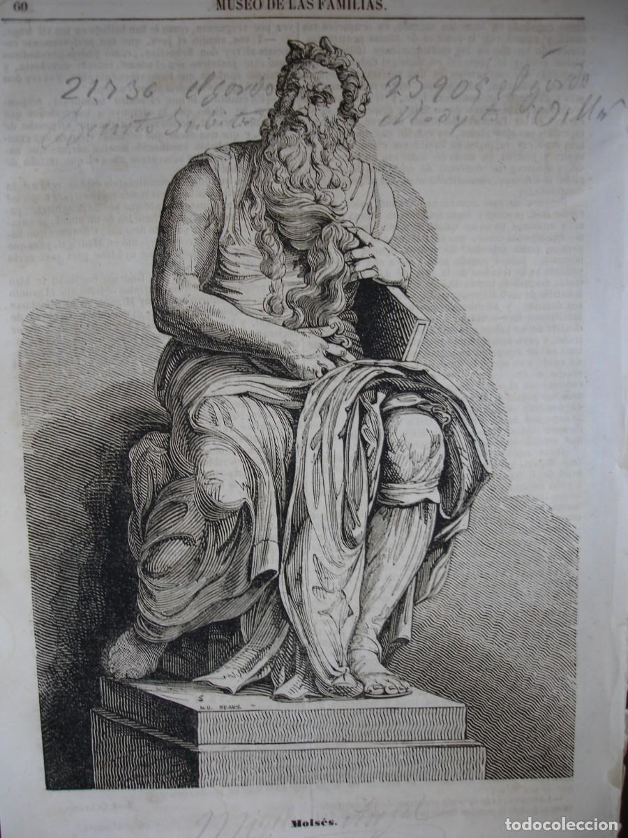Kunst: MOISES.IMAGEN INVERTIDA A&Ntilde;O 1845