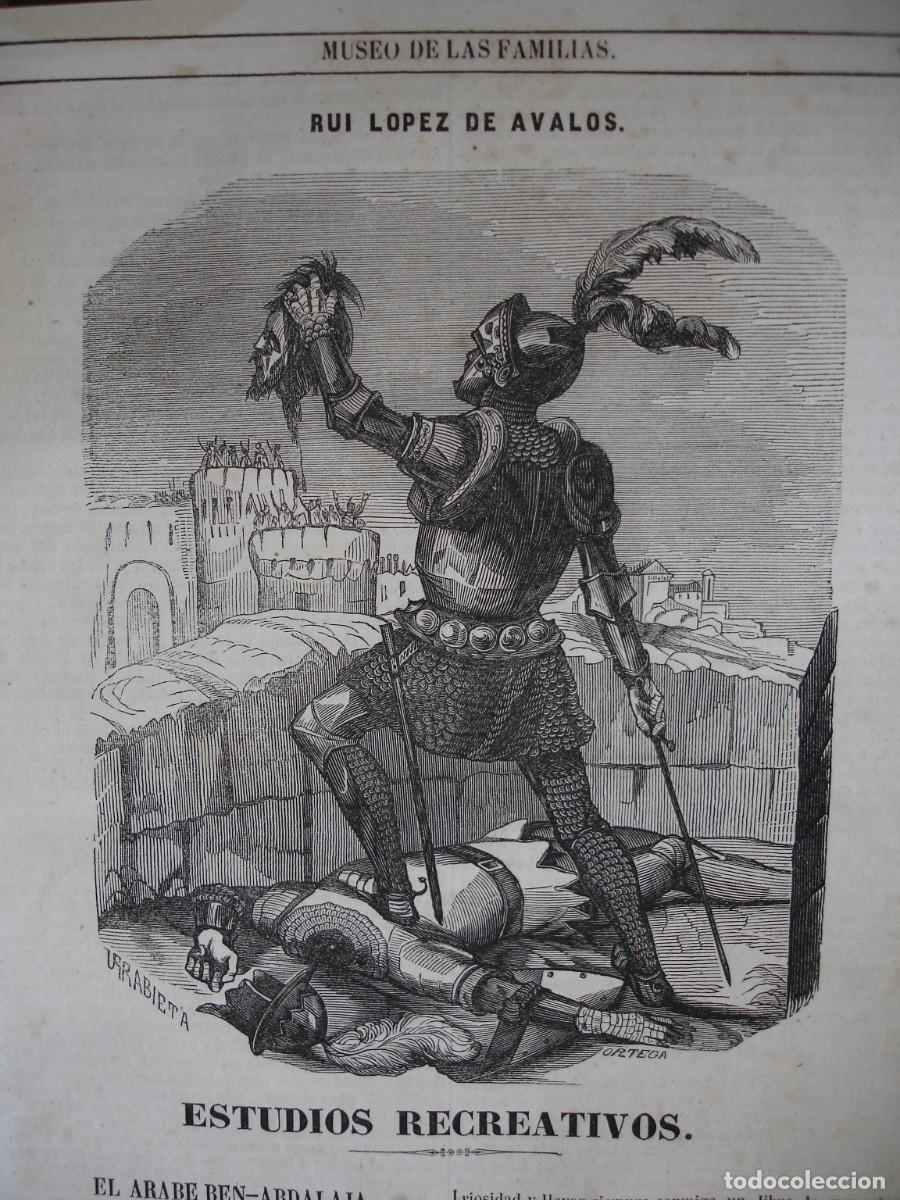 Arte: RUI LOPEZ DE AVALOS BENAVENTE ZAMORA CON 2 HOJAS DE TEXTO F F VILLABRILLE.A&Ntilde;O 1845