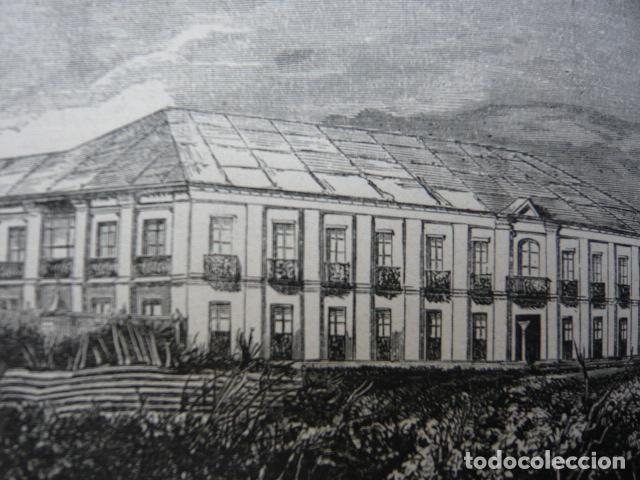 Arte: FILIPINAS NUEVA CACERES COLEGIO DE NI&Ntilde;AS GRABADO XILOGRAFICO XILOGRAFIA 1872