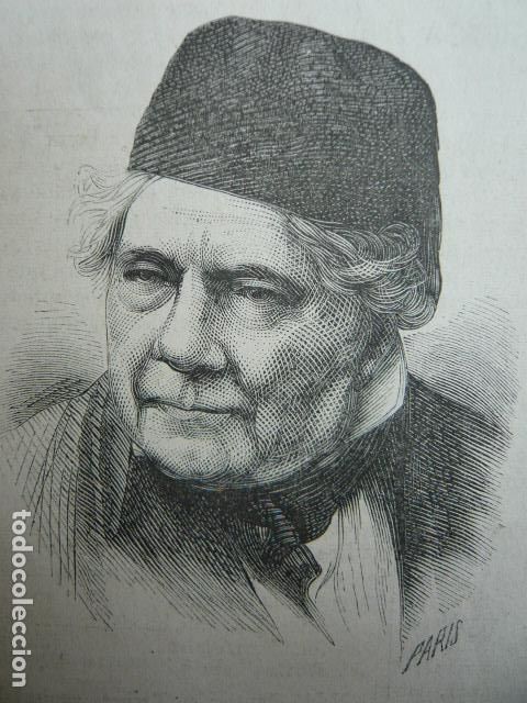 Kunst: JAQUES BABINET GRABADO XILOGRAFICO XILOGRAFIA 1872