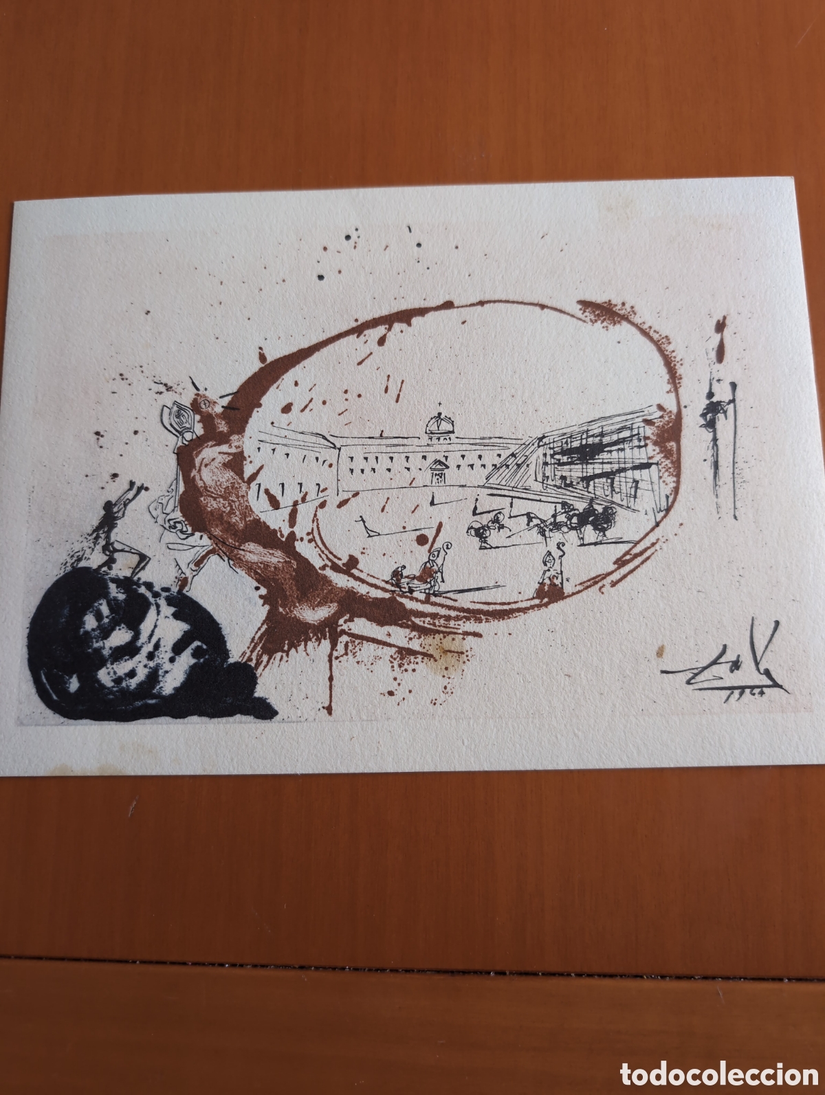 Arte: Salvador Dal&iacute; invitaci&oacute;n
