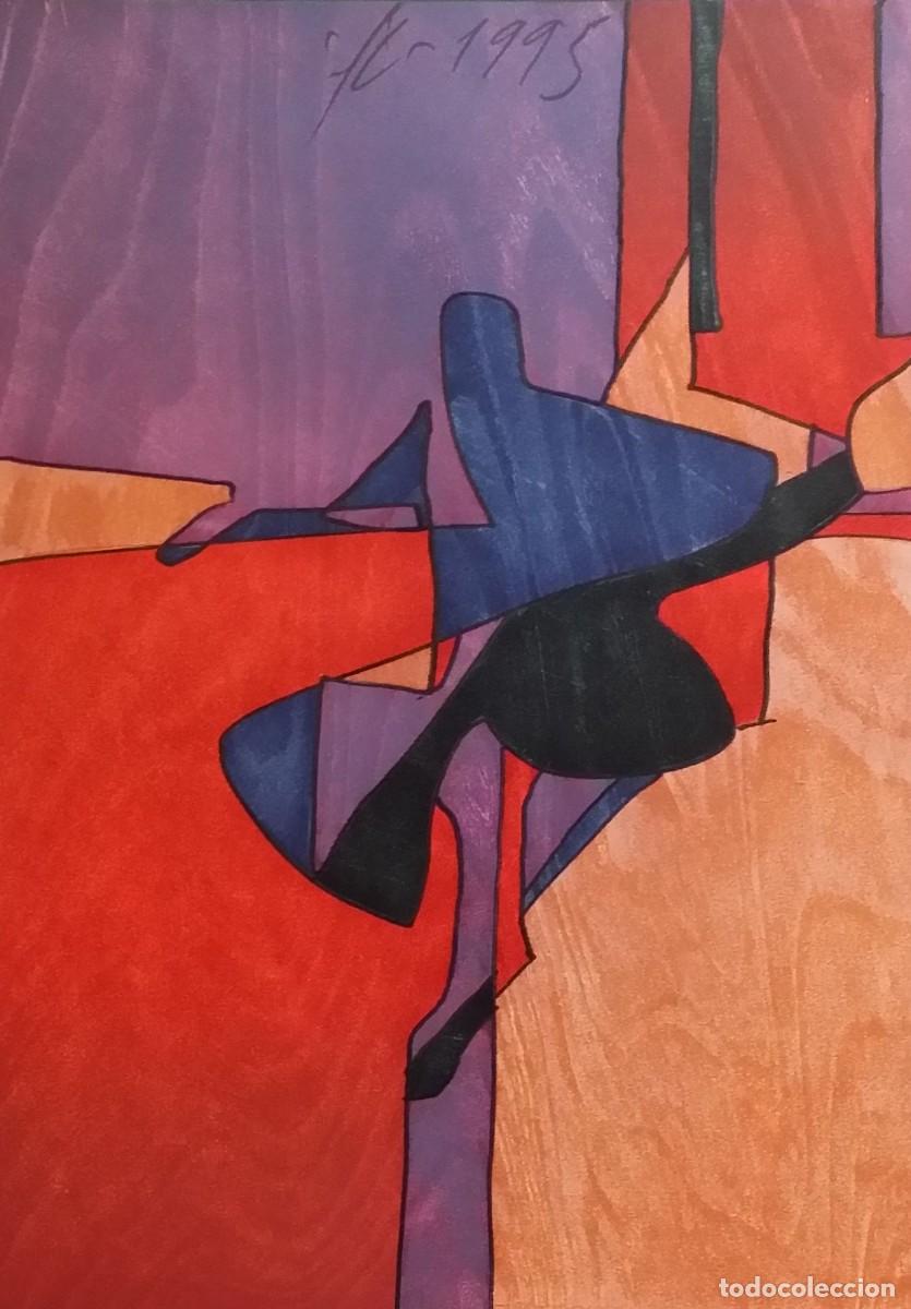 Arte: Franz Eggenschwiler (1930-2000) - Comedia / xilografia firmada a mano