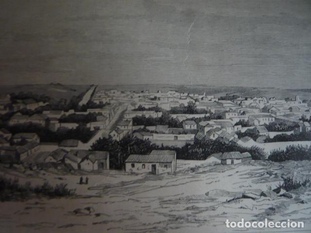 Arte: CHILE COQUIMBO GRABADO XILOGRAFICO XILOGRAFIA 1879