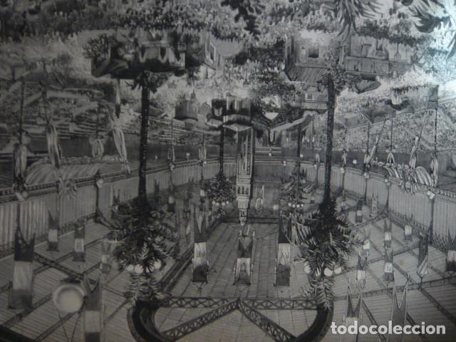 Arte: PARIS INTERIOR DEL HIPODROMO GRABADO XILOGRAFICO XILOGRAFIA 1879