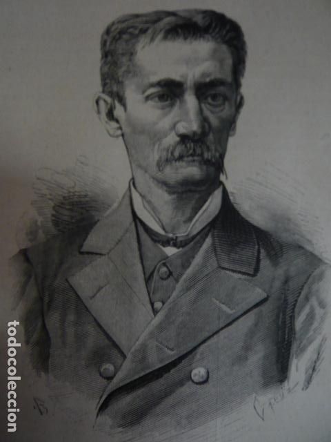 Arte: GALVARINO RIVEROS GRABADO XILOGRAFICO XILOGRAFIA 1879