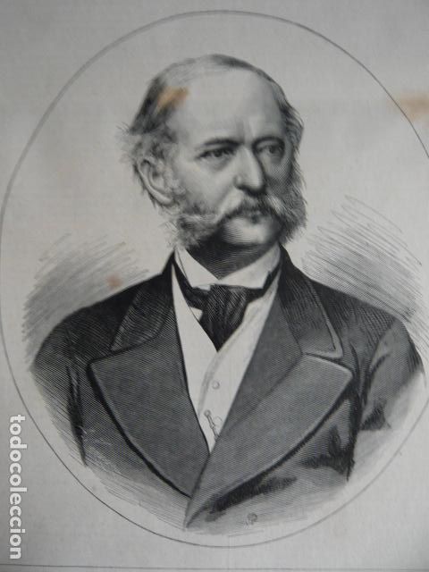 Arte: BARON ENRIQUE DE HAYMERLE GRABADO XILOGRAFICO XILOGRAFIA 1879