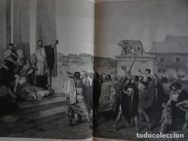 Arte: ORIGEN DE LA REPUBLICA ROMANA GRABADO XILOGRAFICO XILOGRAFIA 1879