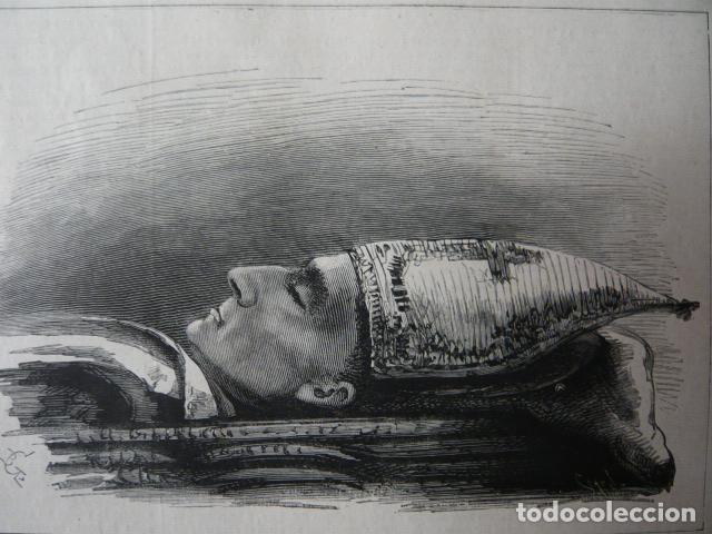 Arte: ISLAS FILIPINAS OBISPO DE NUEVA CACERES GRABADO XILOGRAFICO XILOGRAFIA 1879