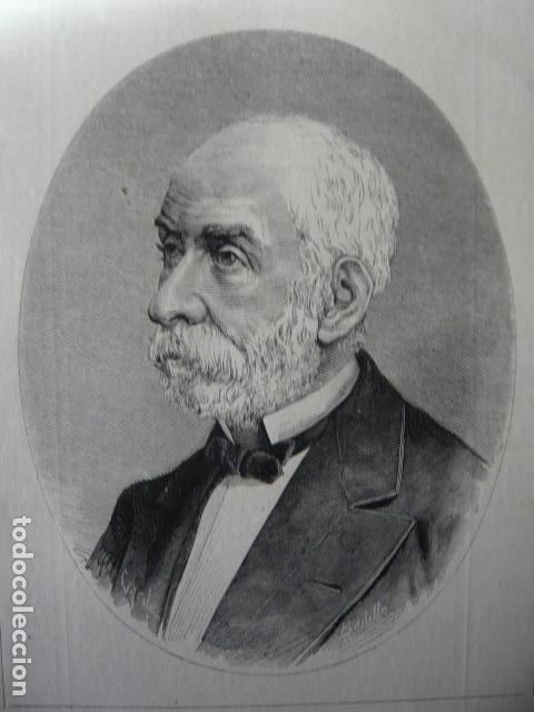 Arte: TOMAS FRIAS GRABADO XILOGRAFICO XILOGRAFIA 1879