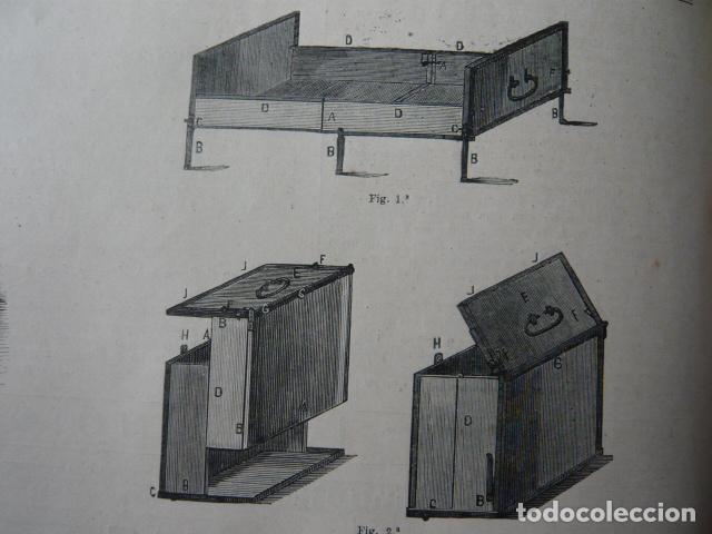 Art: EL COFRE CAMA DE MR. SEIFERT GRABADO XILOGRAFICO XILOGRAFIA 1879
