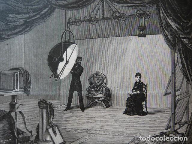 Arte: PROCEDIMIENTO FOTOGRAFICO WANDER-WEIDE GRABADO XILOGRAFICO XILOGRAFIA 1879