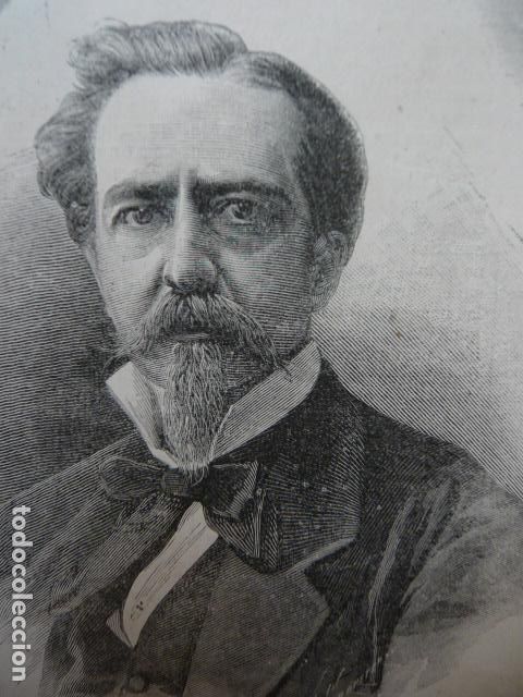 Arte: FEDERICO HOPPE GRABADO XILOGRAFICO XILOGRAFIA 1879